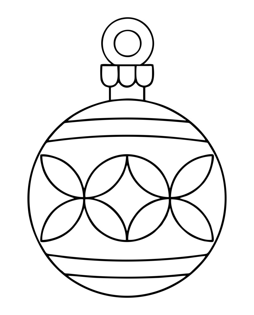 6 Best Printable Christmas Ornament Patterns Printablee