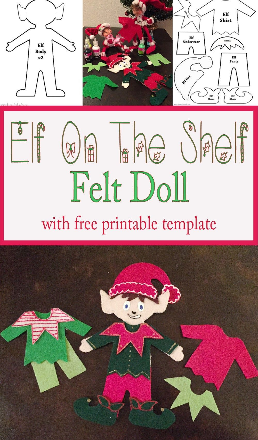 Free Printable Elf Pattern Free Printable Free Printable Elf Pattern Free Printable