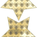 Free Printable Patterns For Making A 3D Shabby Chic 5 Point Christmas