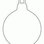 Printable Christmas Ornament Template