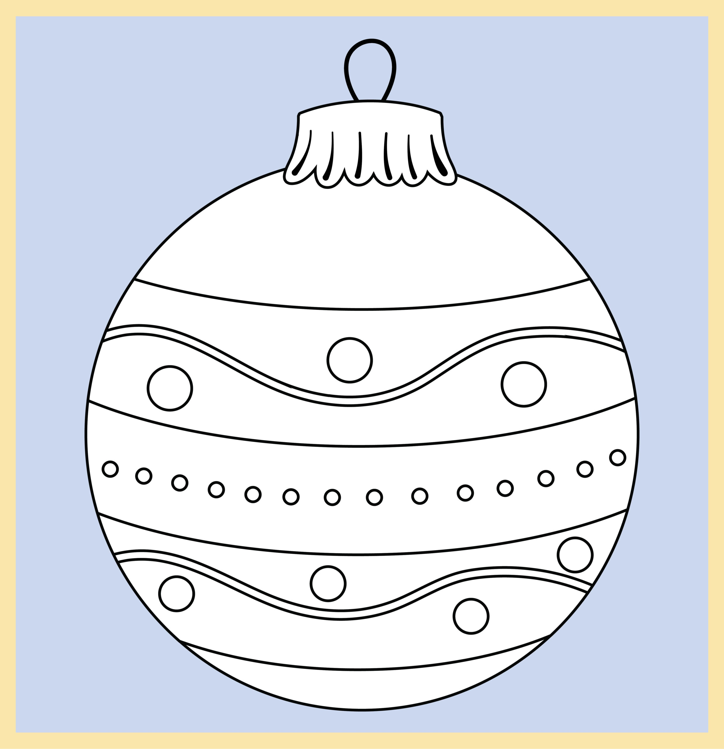 Printable Ornament Printable Ornament