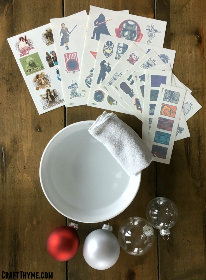 Star Wars Christmas Ornaments DIY The Reaganskopp Homestead